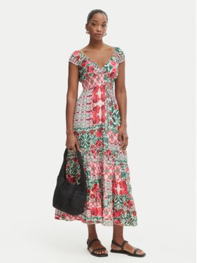 Iconique Sukienka letnia Shirley IC26-096 Kolorowy Regular Fit