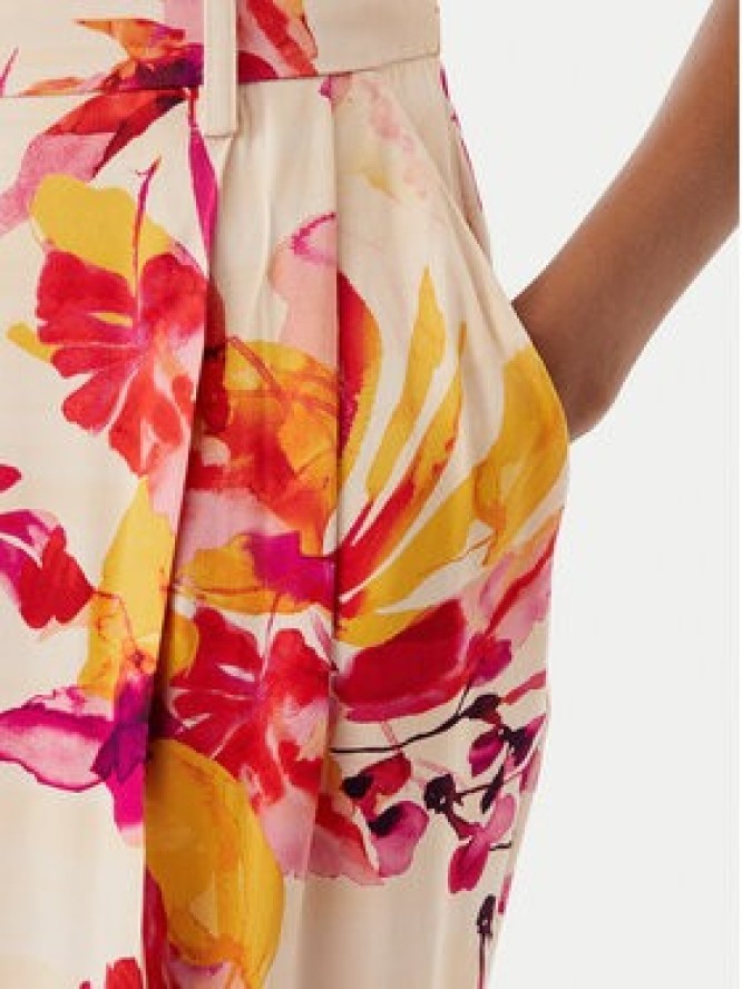 LOLA CASADEMUNT Spodnie materiałowe MS2614027 Kolorowy Wide Leg