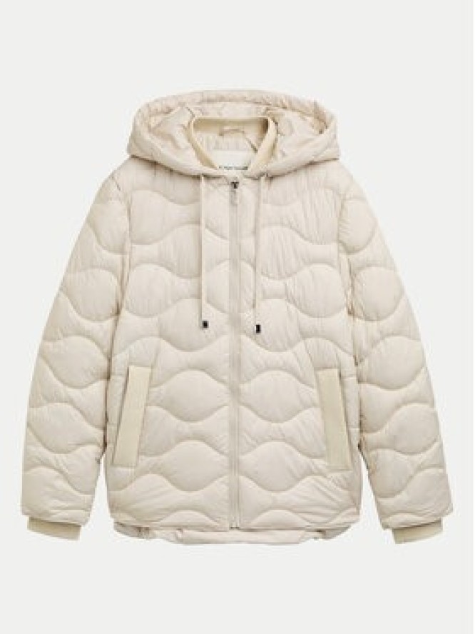 Tom Tailor Kurtka puchowa 1044399 Beżowy Regular Fit