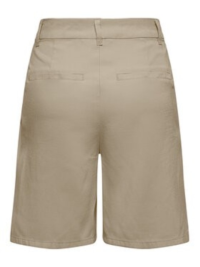 ONLY Szorty materiałowe Aris 15364121 Beżowy Regular Fit