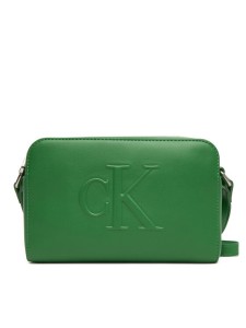 Calvin Klein Jeans Torebka Sculpted Ew Camera Bag LV04K3036G Zielony