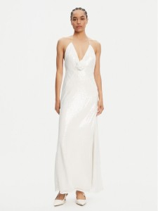 BARDOT Sukienka wieczorowa Aradia 59278DB5 Biały Regular Fit