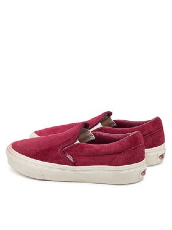 Vans Tenisówki Classic Slip-On VN000D6YZCF1 Bordowy