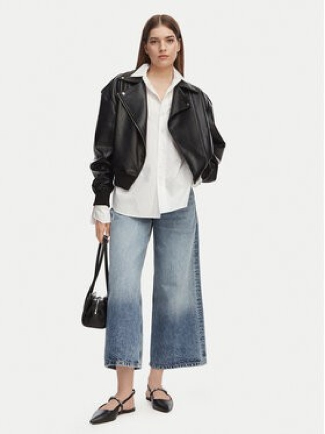 HUGO Jeansy Geredith 1 50556985 Niebieski Wide Leg