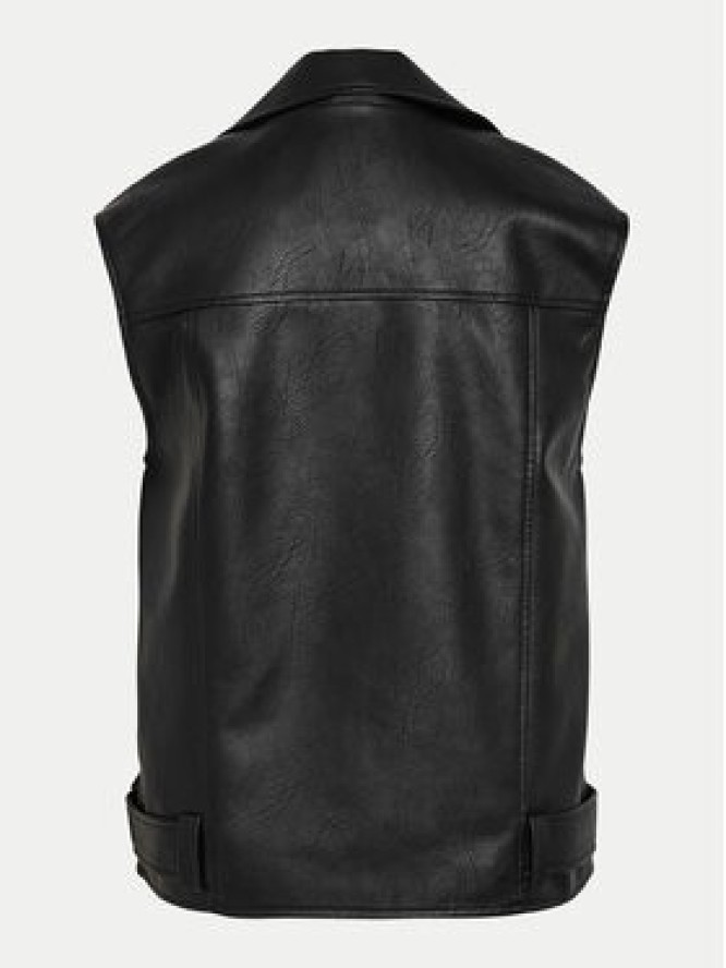 Noisy May Bezrękawnik Lina 27033196 Czarny Regular Fit