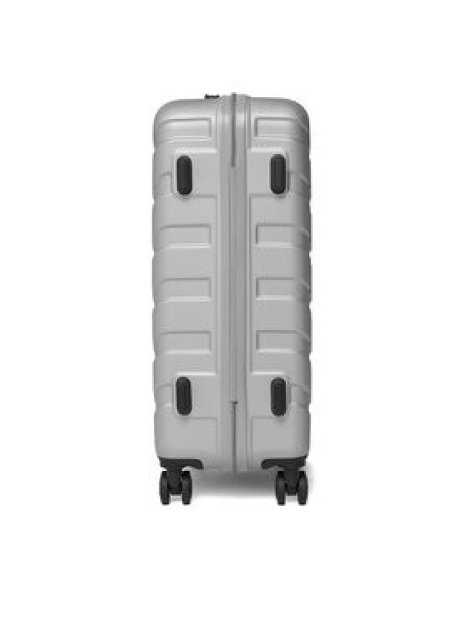 GINO ROSSI Walizka średnia CEO-GIN-M-003-05-SILVER Srebrny