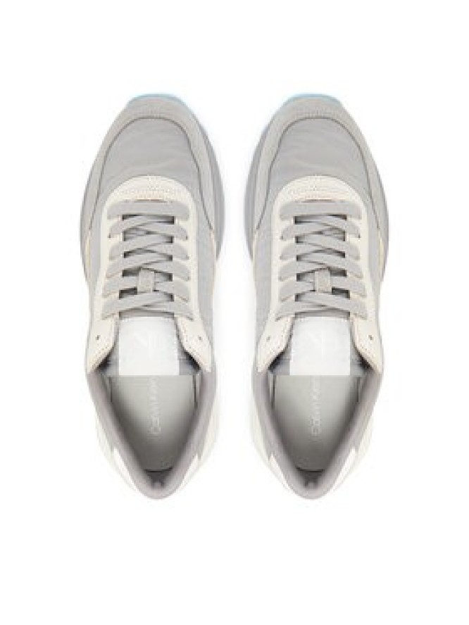 Calvin Klein Jeans Sneakersy Hike Runner Mg Nylon Mix YW0YW01852 Szary
