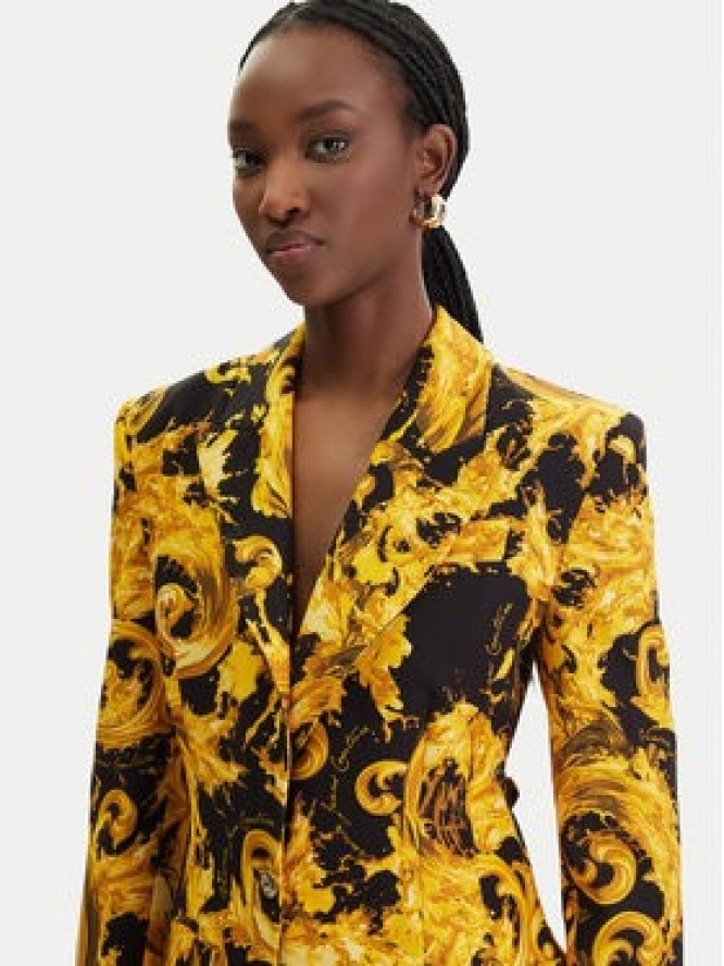 Versace Jeans Couture Marynarka 80HAQ702 NS756 Czarny Slim Fit