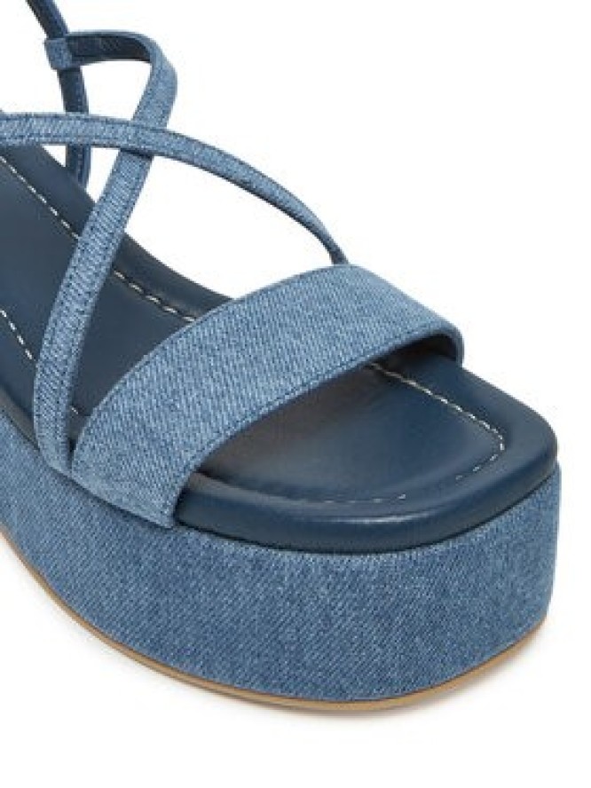 Pollini Sandały SA16318I0MTQ0707 Niebieski