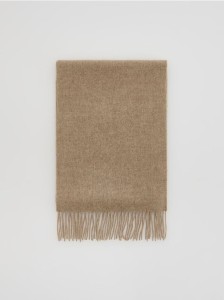 Wełniany szalik - beżowy