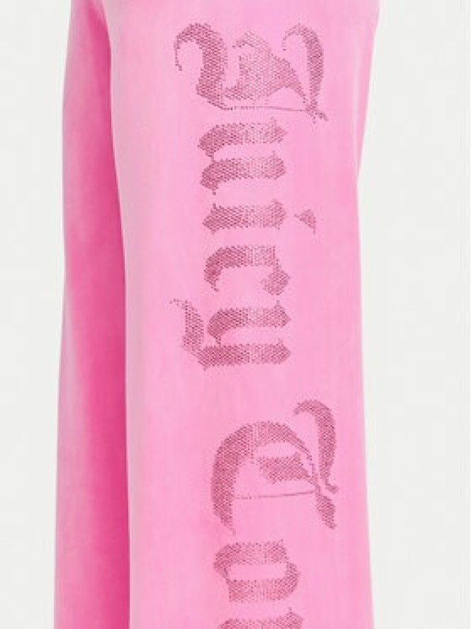Juicy Couture Spodnie dresowe Old Gothic JCWBJ226334 Różowy Regular Fit