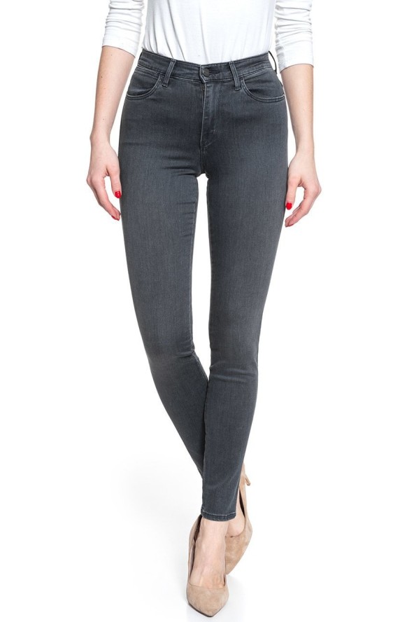 WRANGLER HIGH RISE SKINNY SOFT GREY W27HUR19L 112128131