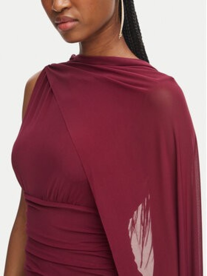 Bardot Sukienka wieczorowa Alverie 60452DB Bordowy Regular Fit