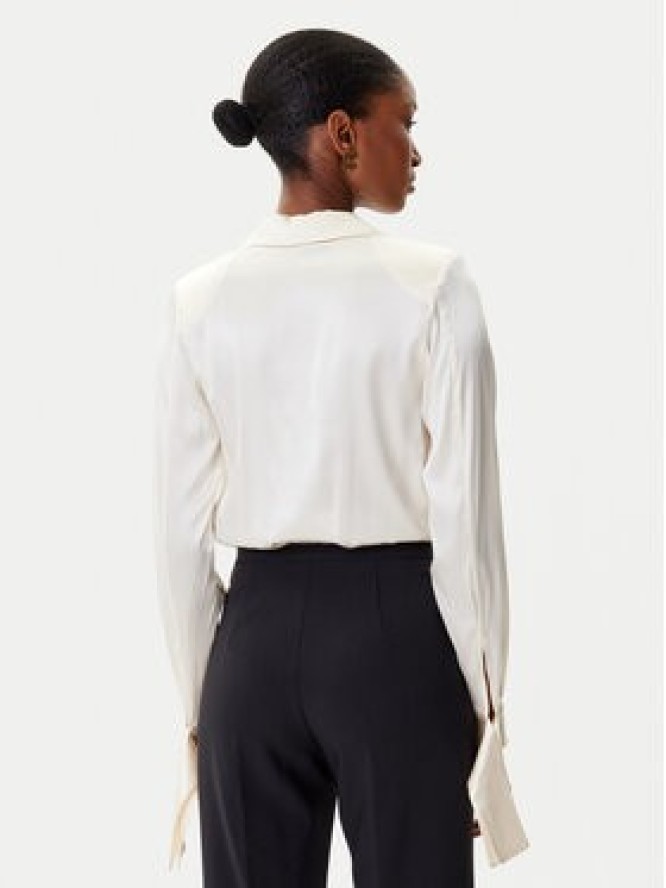 Elisabetta Franchi Body CB-007-57E2-V490 Beżowy Regular Fit