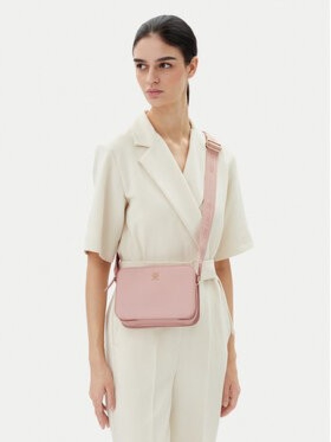 Tommy Hilfiger Torebka Th Logotape Camera Bag AW0AW17229 Różowy