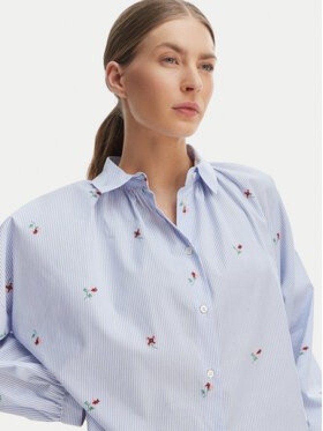 Weekend Max Mara Koszula Butterfly 2615111042 Błękitny Regular Fit