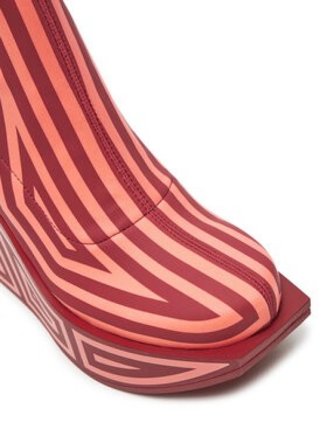 United Nude Botki Wa Bootie Hi 1087983182 Czerwony
