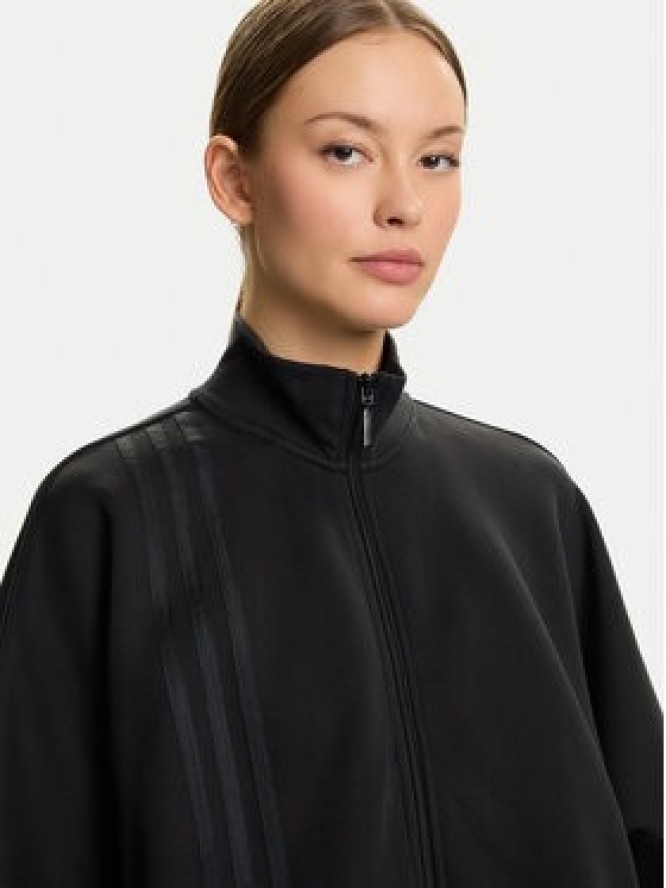 adidas Bluza Off Placed 3-Stripes JX2705 Czarny Regular Fit