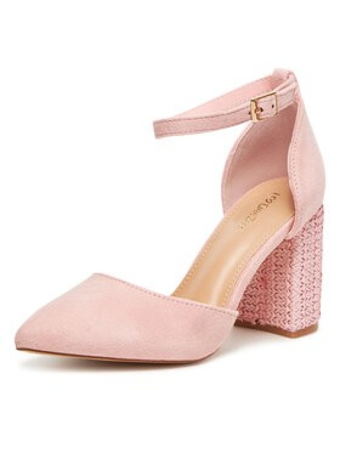 DeeZee Czółenka DF-8642-24-82557 Różowy