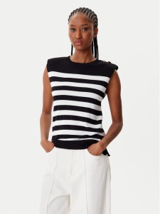 Morgan Sweter 252-MRANI Czarny Regular Fit