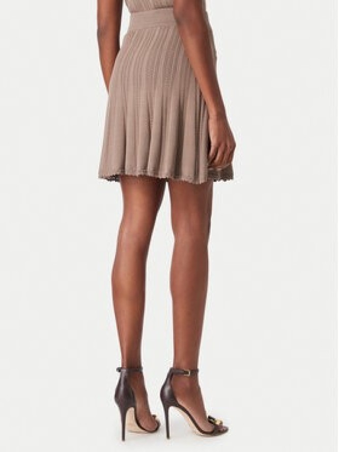 Guess Spódnica mini W6YD21 Z0971 Beżowy ciemny Regular Fit
