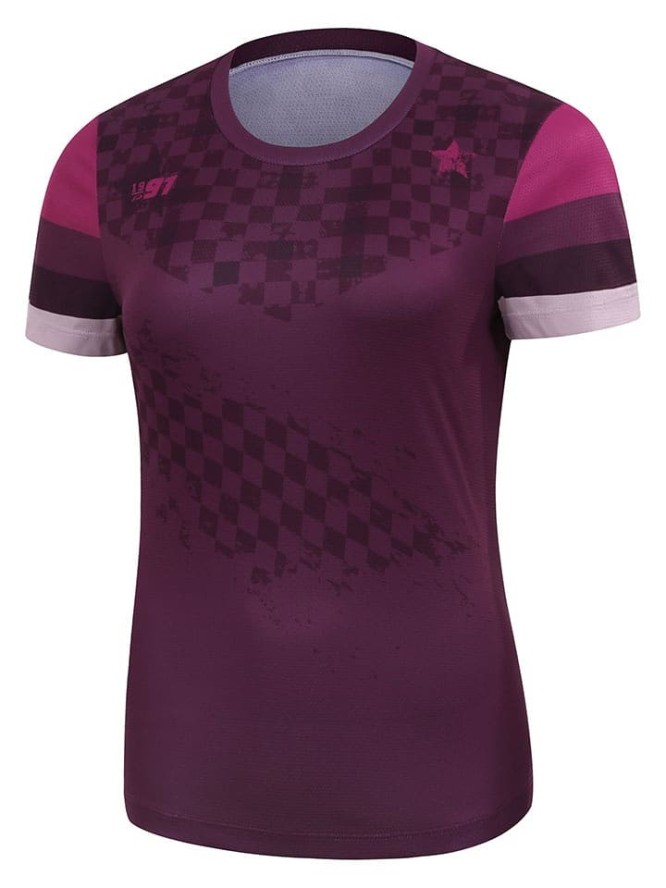 Protective Koszulka kolarska "Red Sun" w kolorze fioletowym rozmiar: 48