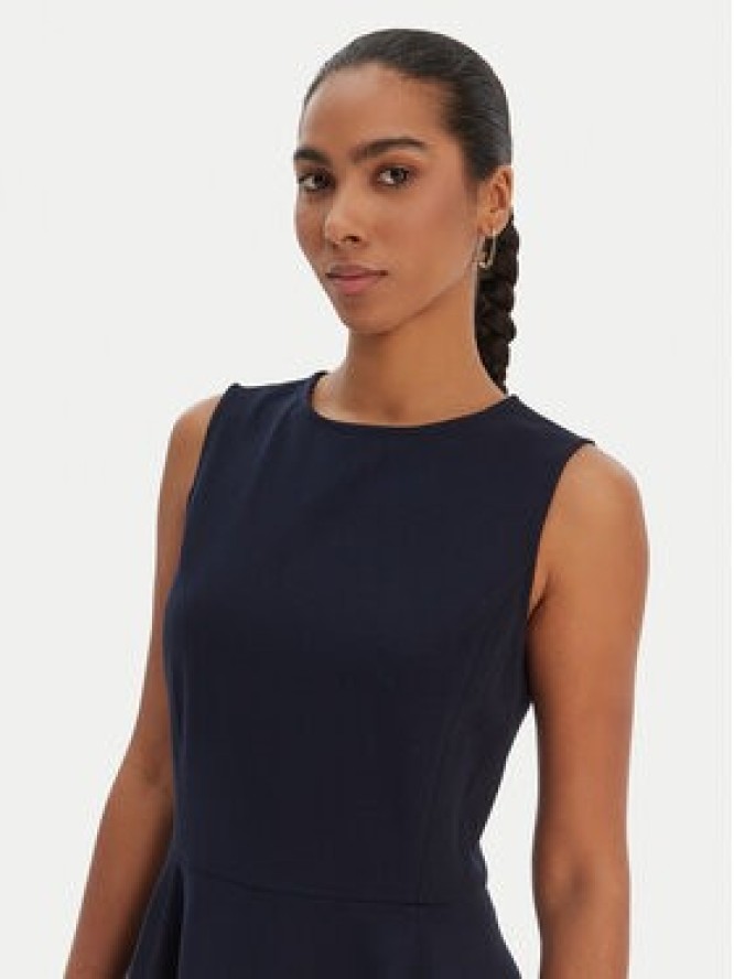 LAUREN RALPH LAUREN Sukienka koktajlowa 200980935003 Granatowy Slim Fit