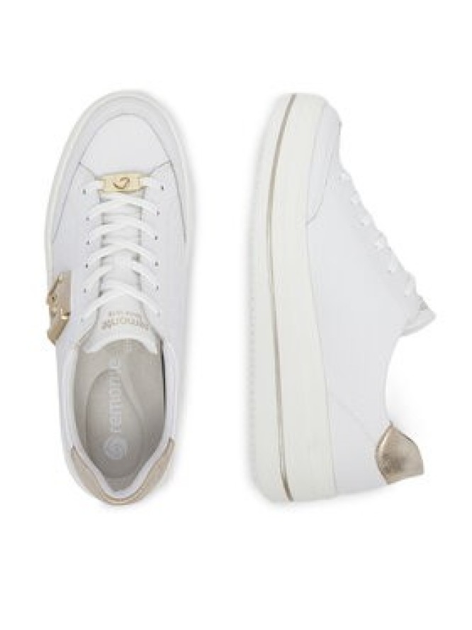 Remonte Sneakersy D1C07-80 Biały