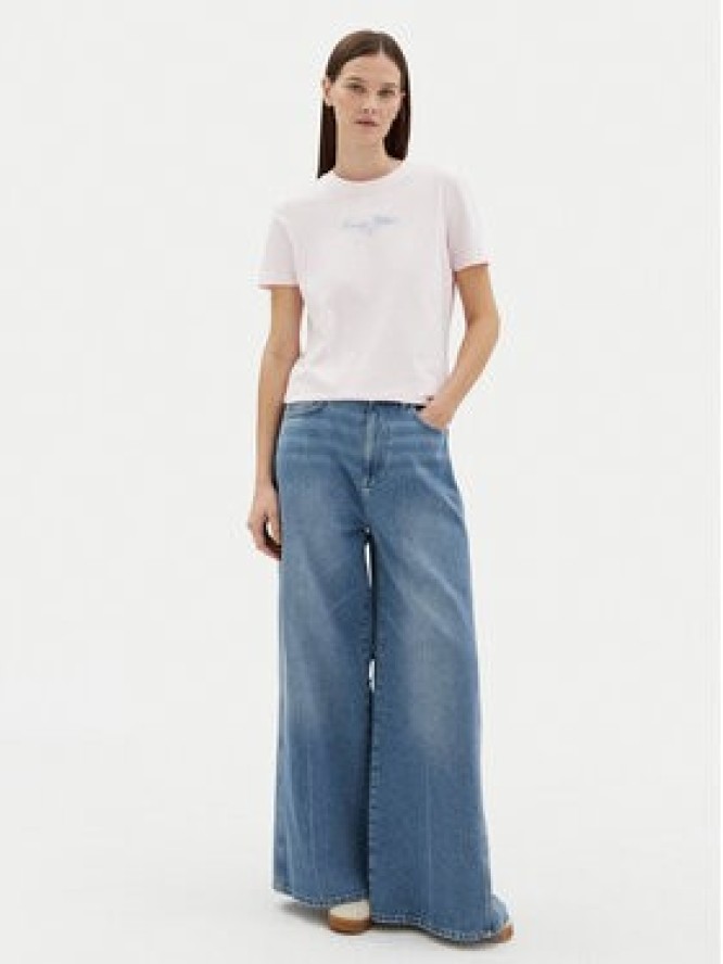 Tommy Hilfiger T-Shirt WW0WW45428 Różowy Regular Fit