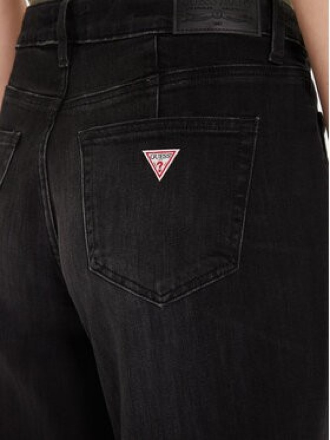 Guess Jeans Jeansy W5BA3O D0142 Czarny Relaxed Fit