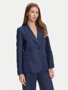 Weekend Max Mara Marynarka Nalut 2515041012 Granatowy Regular Fit