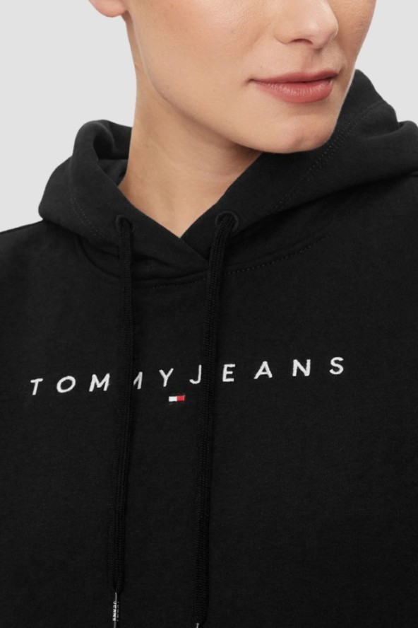 TOMMY JEANS Czarna damska bluza, Rozmiar M