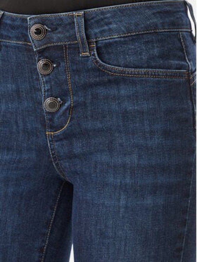 Liu Jo Jeansy UF6025 D0328 Granatowy Straight Fit