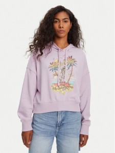 Billabong Bluza All Time EBJFT00146 Fioletowy Boxy Fit