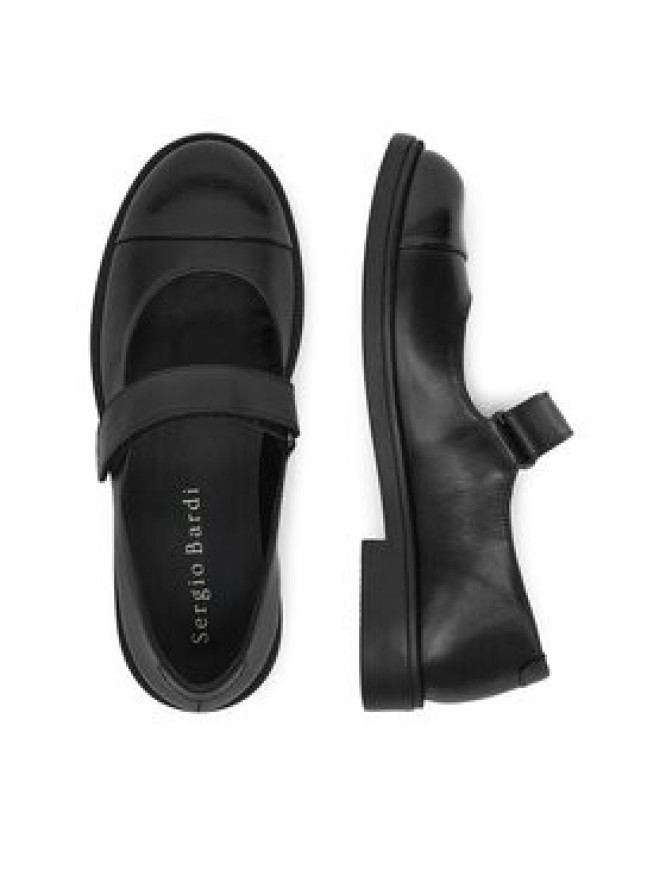 Sergio Bardi Półbuty WI16-F1100-02SB Czarny