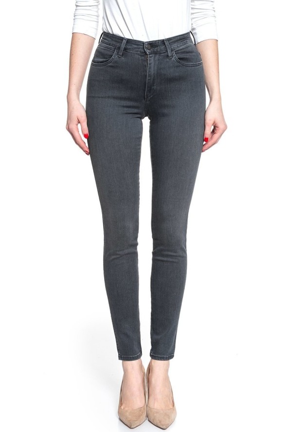 WRANGLER HIGH RISE SKINNY SOFT GREY W27HUR19L 112128131