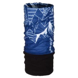 Bandana SINNER Fleece Mountain, niebieska, unisex