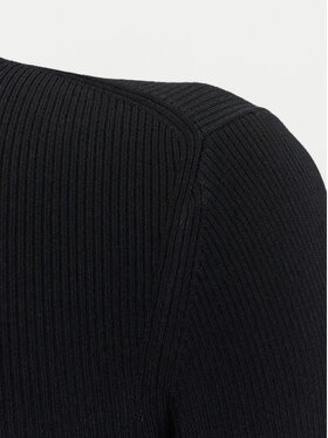 KARL LAGERFELD Sweter A3W18025 Czarny Slim Fit