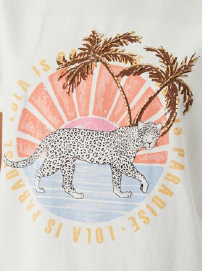 LOLA CASADEMUNT T-Shirt LS2615019 Biały Regular Fit