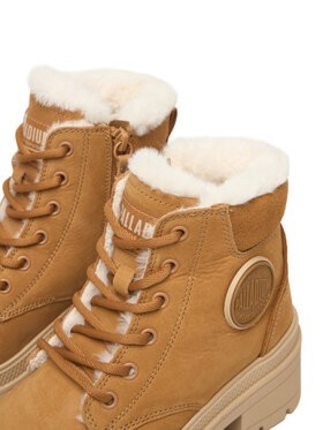 Palladium Trzewiki Pallarise Nbk Wl 99527-254-M Brązowy