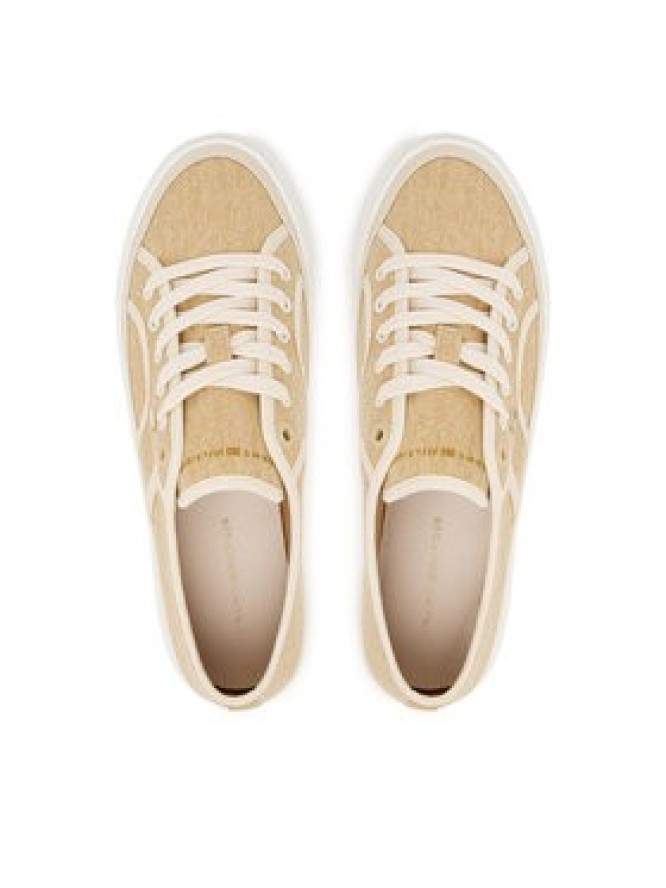Tommy Hilfiger Tenisówki Platform Vulc Piping FW0FW09394 Żółty