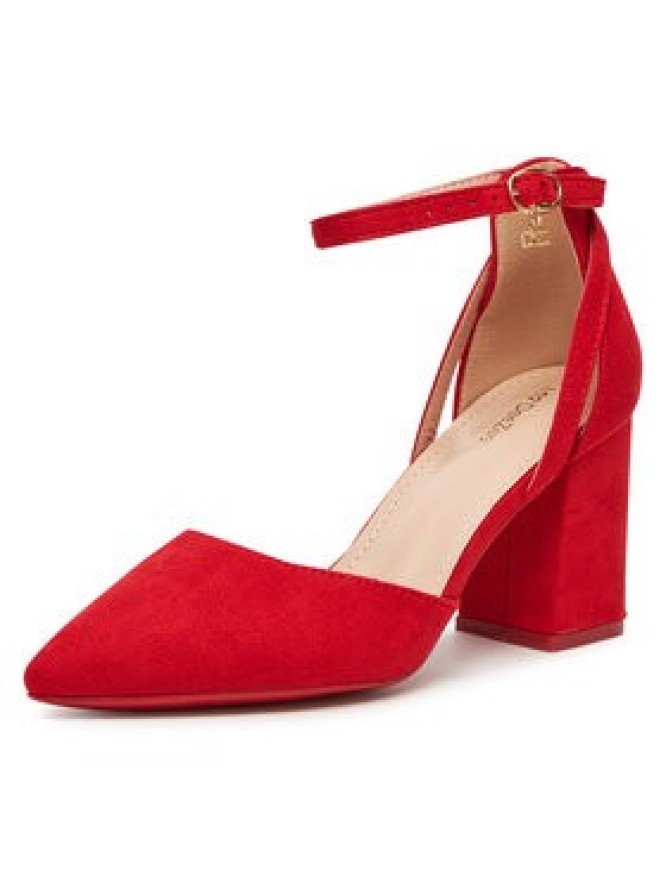 DeeZee Czółenka DZ1019 Czerwony