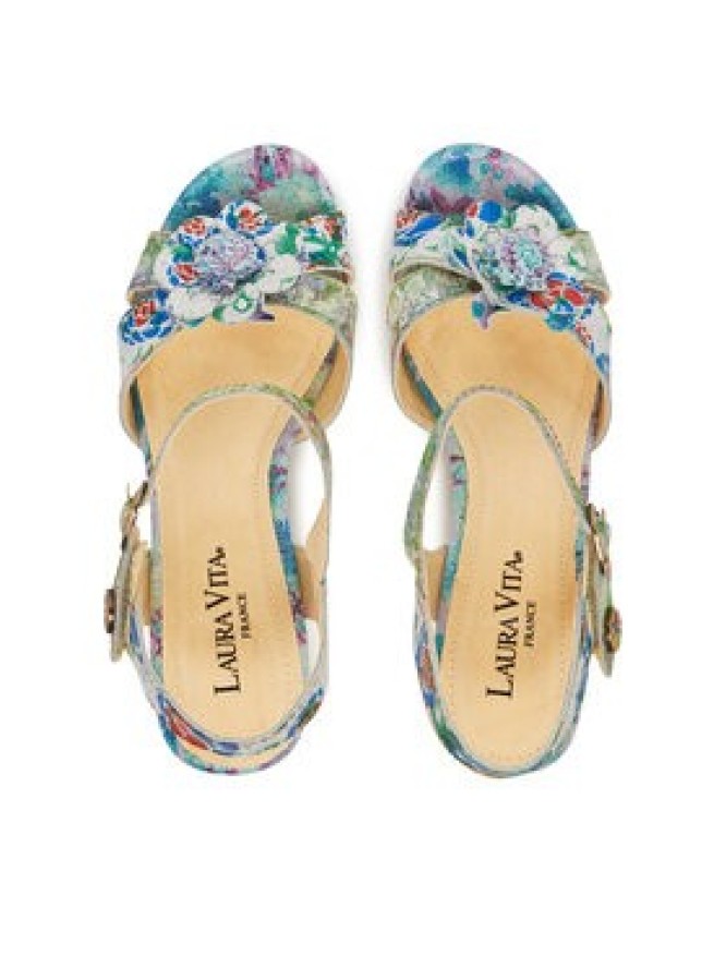 Laura Vita Sandały Framboiseo 42 Niebieski