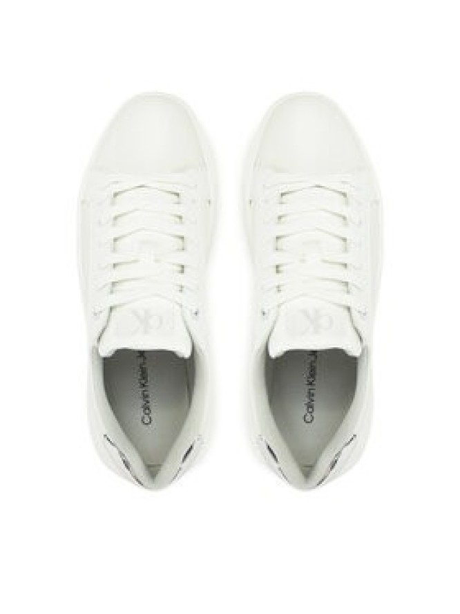 Calvin Klein Jeans Sneakersy Chunky Cupsole Low Mg YW0YW01769 Biały