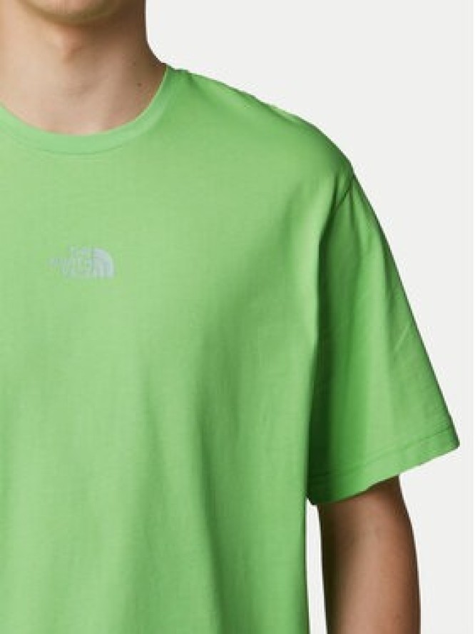 The North Face T-Shirt Unisex SS Never Stop NF0A8C3A Zielony Relaxed Fit