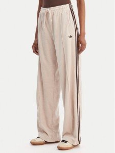 adidas Spodnie dresowe Terry Towel Firebird KQ6661 Beżowy Loose Fit