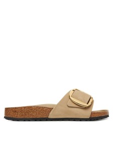 Birkenstock Klapki Madrid Big Buckle Hex 1030467 Brązowy