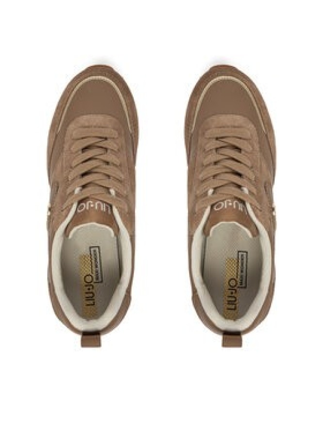 Liu Jo Sneakersy Maxi Wonder 97 BF6005 PX310 Brązowy