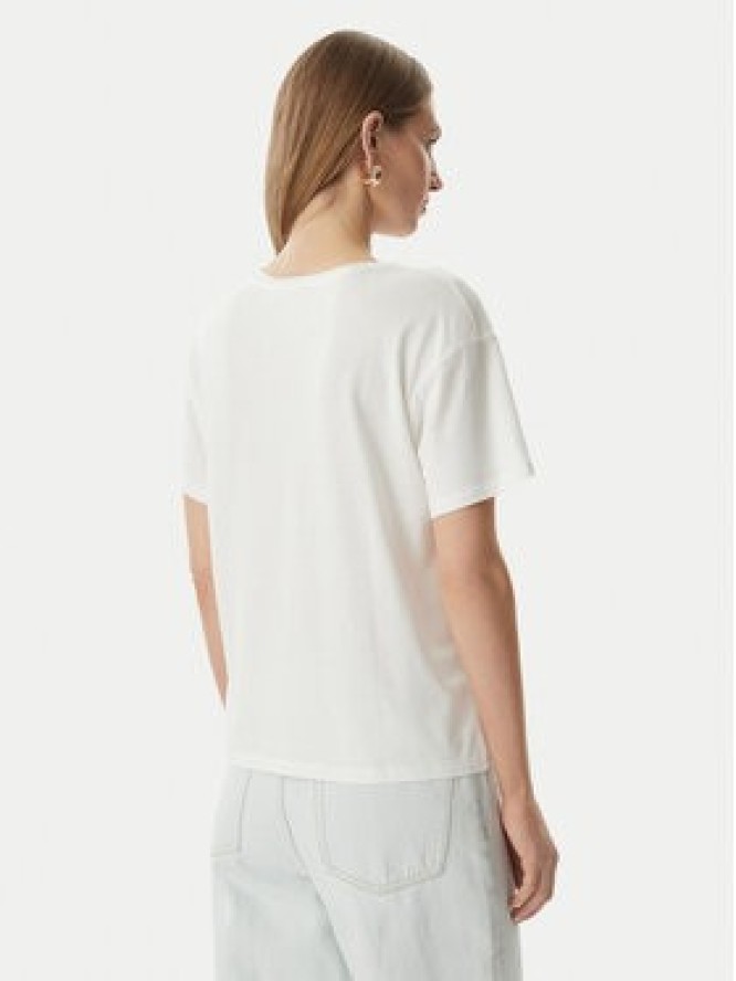 Morgan T-Shirt 261-DOVE Biały Regular Fit