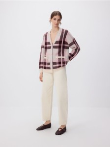 Rozpinany kardigan - wielobarwny